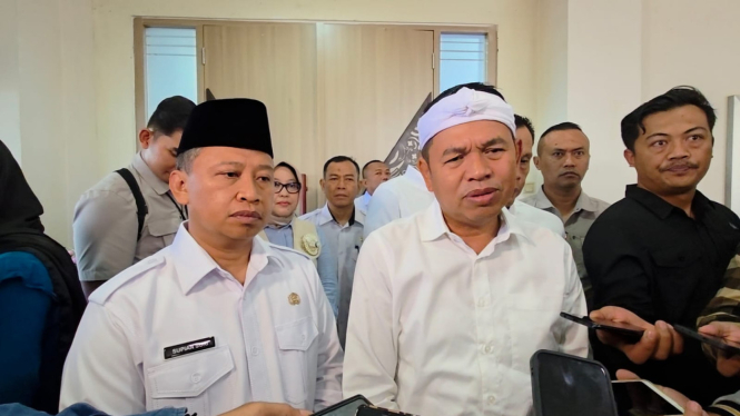 Gubernur Jawa Barat, Dedi Mulyadi  di Depok