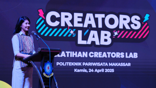 Director of Tokopedia and TikTok E-commerce, Vonny Susamto hadiri 'Creators Lab'