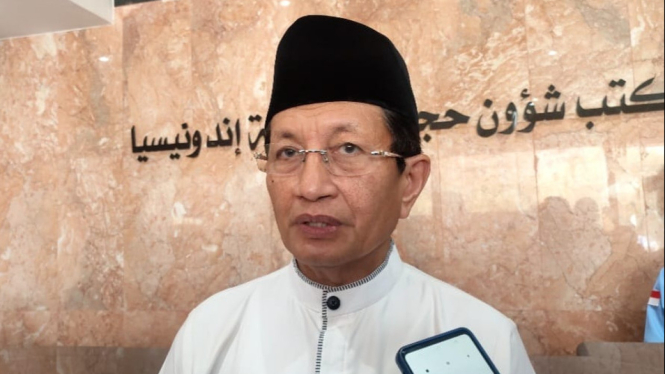 Menteri Agama Nasaruddin Umar tinjau PPIH di Arab Saudi