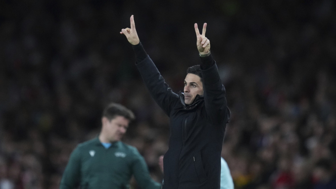 Manajer Arsenal, Mikel Arteta