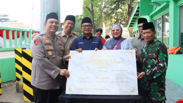 Peresmian renovasi masjid di Pelabuhan Tanjung Priok