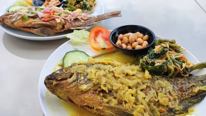 Ikan Mujair Nyat Nyat Khas Kintamani Bali - Foti: Tangkapan layar Instagram