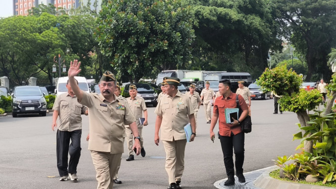 Persatuan Purnawirawan TNI Angkatan Darat (PPAD) menenemui Presiden RI Prabowo Subianto di Kompleks Istana Kepresidenan, Jakarta Pusat, Rabu, 30 April 2025.