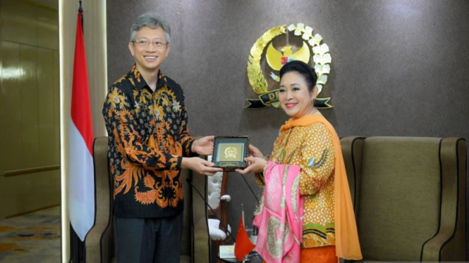 Ketua Komisi IV DPR RI, Siti Hediati Hariyadi atau Titiek Soeharto