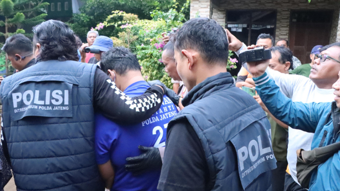 Terduga Pelaku Kejahatan Seksual di Kecamatan Kalinyamatan, Kabupaten Jepara