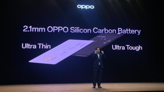 Oppo Find N5 Jadi Ponsel Lipat dengan Baterai Tertipis di Dunia
