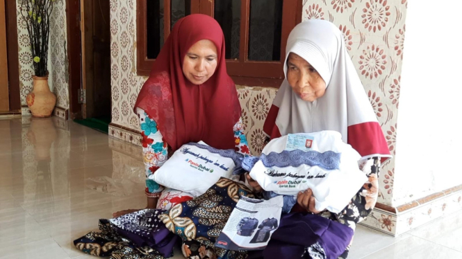 Nenek Marhamah jemaah haji tertua asal Pamekasan berusia 104 tahun