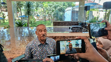 Komisaris PT Persib Bandung Bermartabat, Umuh Muchtar (Foto: Dede Idrus) 