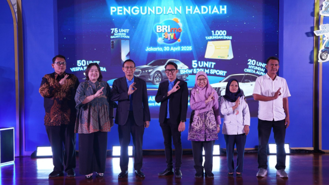 Pengundian hadiah di BRImo FSTVL 2024