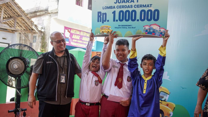 BRI Peduli Ini Sekolahku rayakan Hardiknas dengan berbagai kegiatan