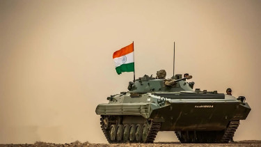 VIVA Militer: Kendaraan lapis baja militer India