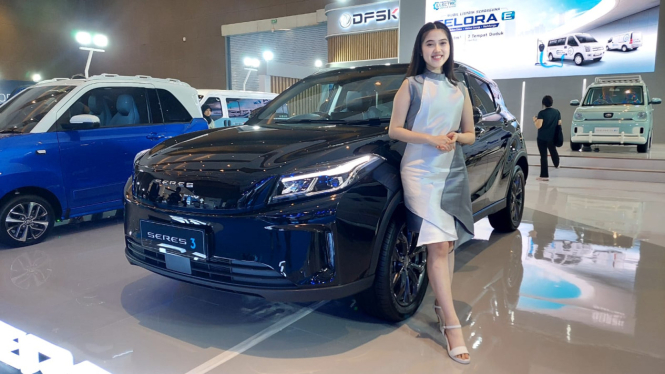 Mobil listrik Seres 3 di PEVS 2025