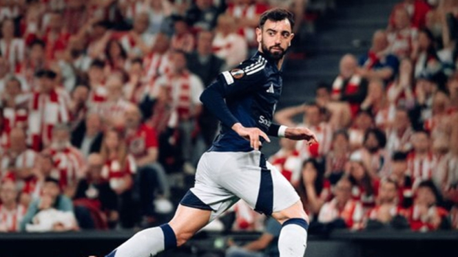 Gelandang Manchester United, Bruno Fernandes