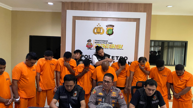 Sepuluh orang ditetapkan jadi tersangka buntut bentrokan di Kemang, Jaksel pada akhir bulan April 2025