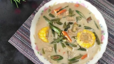 Ilustrasi sayur lodeh
