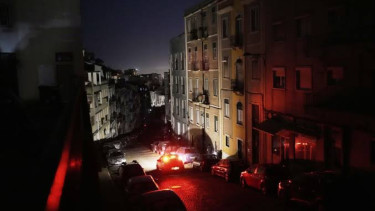 Ilustrasi blackout di Eropa