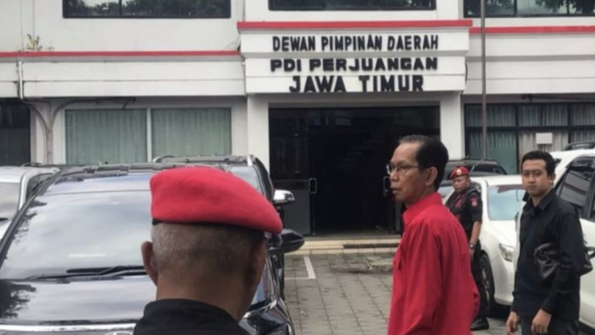 Suasana DPC PDIP Kota Surabaya 