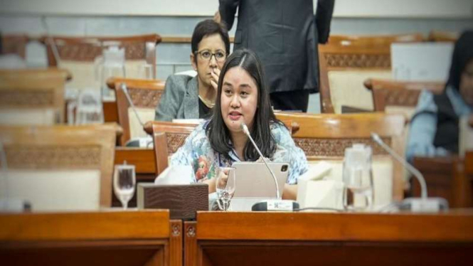 Anggota DPR RI dari Fraksi Partai Amanat Nasional (PAN), Farah Puteri Nahlia.