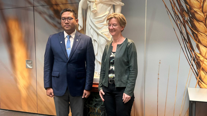 Wamentan Sudaryono kunjungi Pusat Riset Pertanian di Belanda
