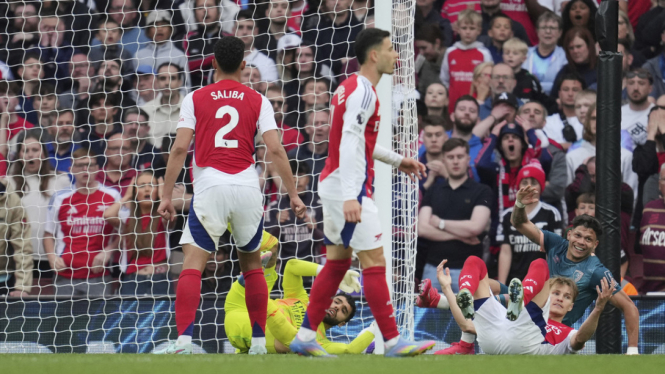 Arsenal saat melawan Bournemouth