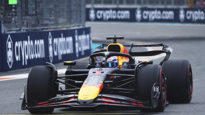 Pembalap Red Bull Max Verstappen