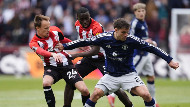 Duel Brentford vs Manchester United