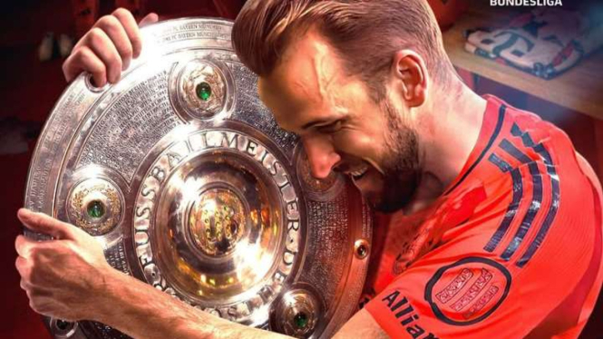 Harry Kane juara Bundesliga 2024/25