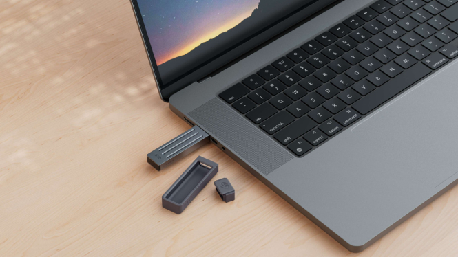 Seagate Ultra-Compact SSD.