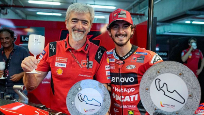 Gigi Dall'Igna dan Francesco Bagnaia