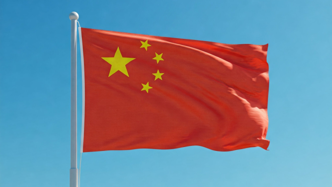 Bendera China.
