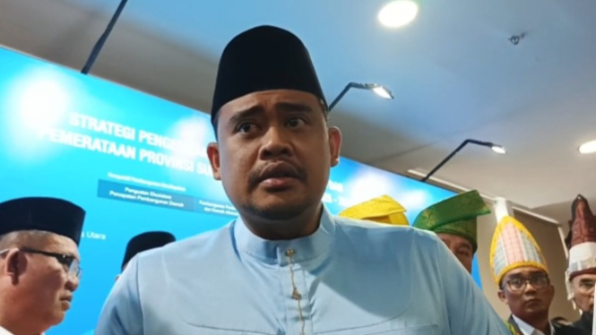 Gubernur Sumatera Utara (Sumut), Bobby Nasution. (B.S.Putra/VIVA)