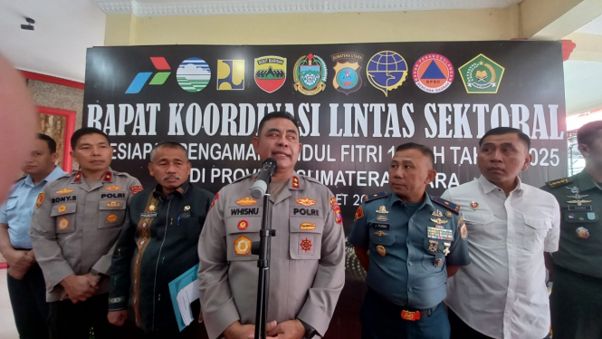 Kapolda Sumut, Irjen Pol. Whisnu Hermawan.(B.S.Putra/VIVA)