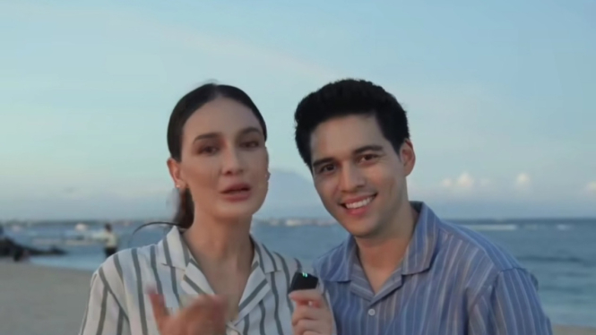 Luna Maya dan Maxime Bouttier