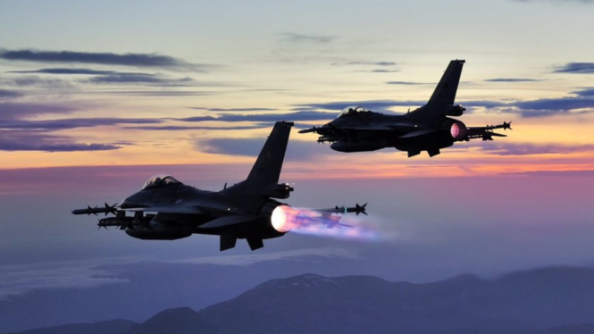 VIVA Militer: Jet tempur F-16 Fighting Falcon Angkatan Udara Turki