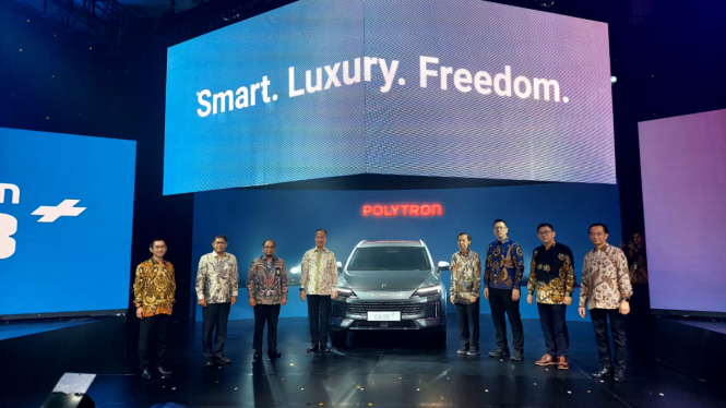 Peluncuran mobil listrik Polytron G3