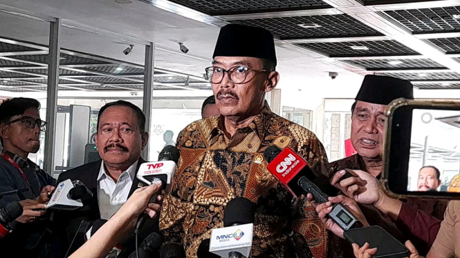 Wakil Ketua MKD, Agung Widyantoro di Kompleks Parlemen, Senayan, Jakarta Pusat, Selasa, 6 Mei 2025