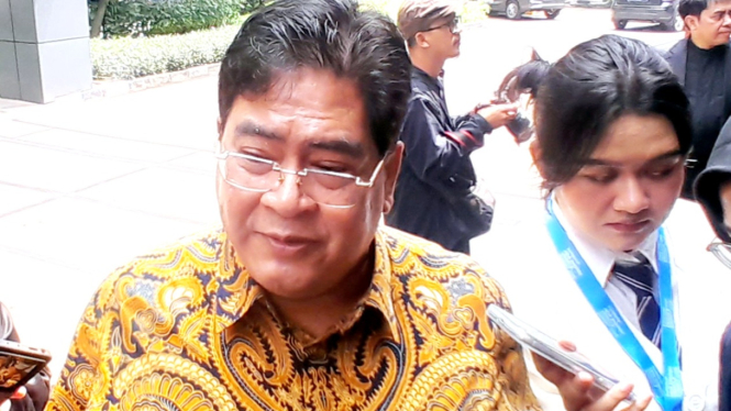 [Ketua Bidang Ketenagakerjaan Asosiasi Pengusaha Indonesia (Apindo), Bob Azam, saat ditemui di kawasan SCBD, Jakarta Selatan, Selasa, 6 Mei 2025]