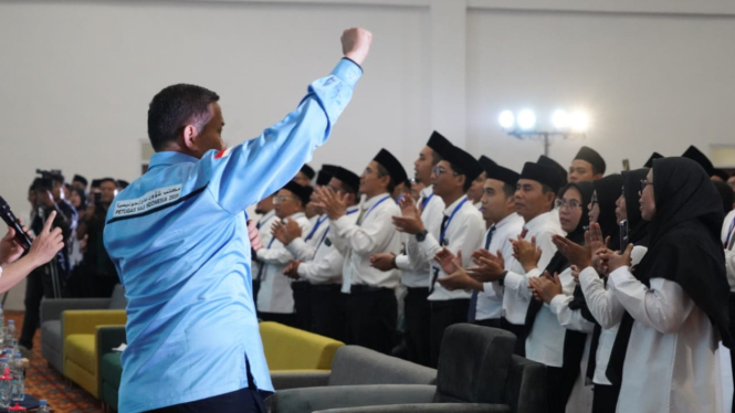 Suasana Orientasi dan Pembekalan Petugas Haji Gelombang ke-2 di Asrama Haji, Banten