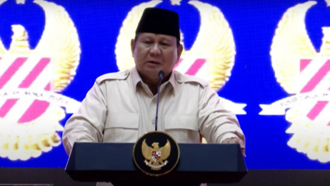 Presiden RI Prabowo Subianto.