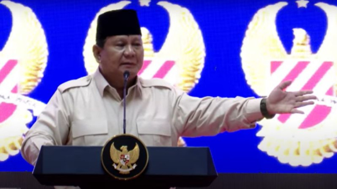 Presiden RI Prabowo Subianto.
