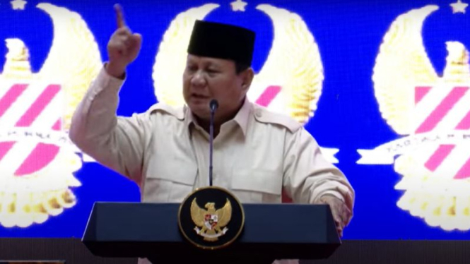 Presiden RI Prabowo Subianto.