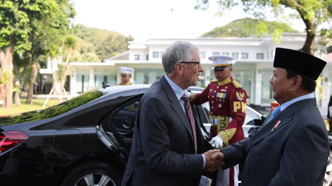 Pertemuan Presiden Prabowo dengan Bill Gates di Istana Negara