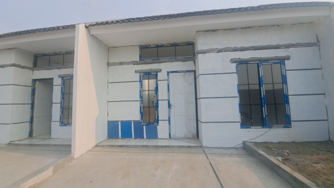 Unit rumah subsidi untuk wartawan di Perumahan Gran Harmoni Cibitung, Bekasi 