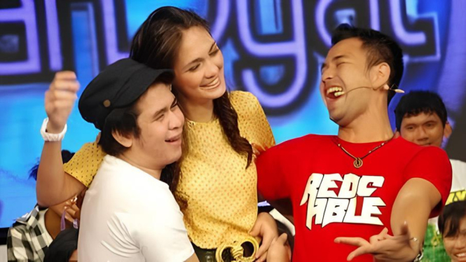 Olga Syahputra, Luna Maya dan Raffi Ahmad.