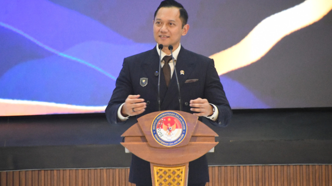 Menteri Koordinator Bidang Infrastruktur dan Pembangunan Kewilayahan, AHY