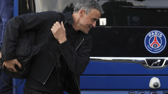 Pelatih PSG, Luis Enrique