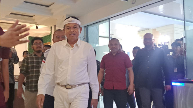 Gubernur Jawa Barat Dedi Mulyadi di Kementerian Hak Asasi Manusia 