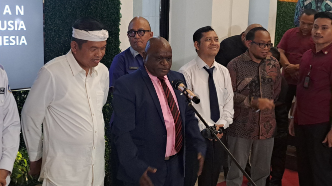 Menteri Hak Asai Manusia (HAM) Natalius Pigai