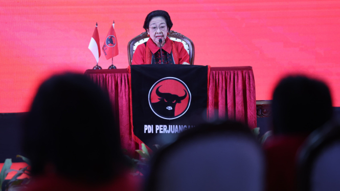 Ketua Umum PDIP Megawati Soekarnoputri.