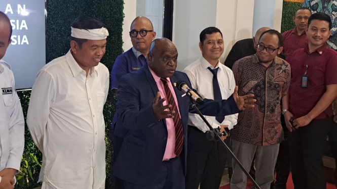 Menteri Hak Asai Manusia (HAM) Natalius Pigai